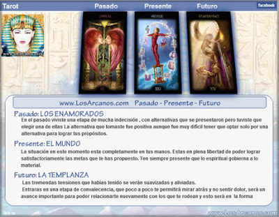 Tarot Pasado, Presente y Futuro en Facebook – Tarot Los Arcanos